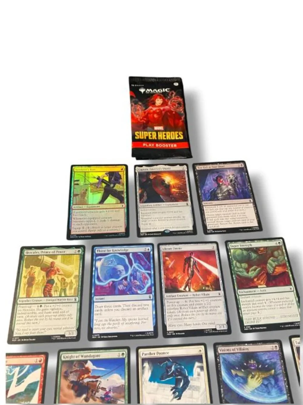 NEW - 13PC Magic the Gathering Marvel WANDA Play Booster Pack - RIPPED